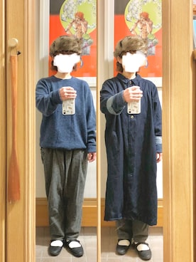 「CLOUDNINE（クラウドナイン）のアイテム」を使った、まっきさん（レディース・149cm）の冬コーディネート