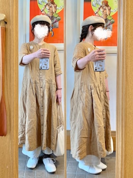 「CLOUDNINE（クラウドナイン）のアイテム」を使った、まっきさん（レディース・149cm）の秋コーディネート