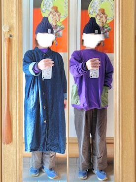 「CLOUDNINE（クラウドナイン）のアイテム」を使った、まっきさん（レディース・149cm）の冬コーディネート