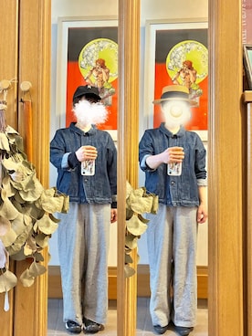 「14+（イチヨンプラス）のアイテム」を使った、まっきさん（レディース・150cm）の春コーディネート