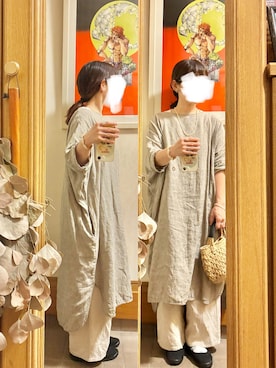 「Samansa Mos2（サマンサ モスモス）のアイテム」を使った、まっきさん（レディース・150cm）の秋コーディネート