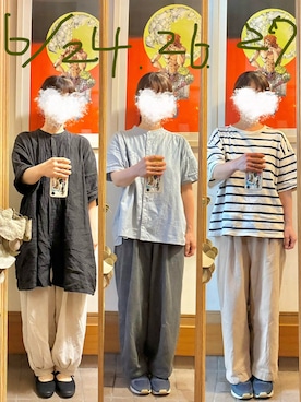 「Samansa Mos2（サマンサ モスモス）のアイテム」を使った、まっきさん（レディース・150cm）の夏コーディネート