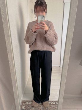 　172e𓂃 𓈒𓏸さん（レディース・160cm）の冬コーディネート