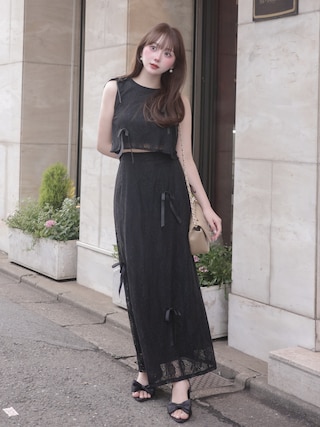 「maison-vincent（メゾンヴァンサン）の《WEB限定追加》Maison Vincent/メゾンヴァンサン チェーンバッグ 14（ショルダーバッグ）」を使った、白濱楓雅🐚 fuchan_2003さん（レディース・158cm）の夏コーディネート