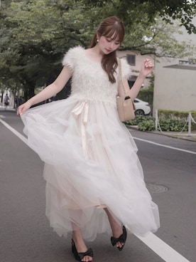 白濱楓雅🐚 fuchan_2003さん(レディース・158cm)の夏コーディネート