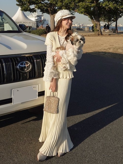 新品タグ付き未使用　SLOBE IENA レースフレアスリーブブラウス SLOBE IENA｜レースフレアスリーブブラウス | Rakuten Fashion