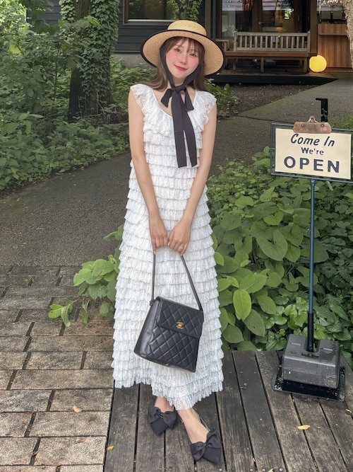 eimy istoire レースティアードワンピース eimy istoire ワンピース レースティアードワンピース