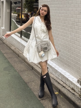 「アイテム（シューズ）」を使った、白濱楓雅 ( ふぅ )🍨さん（レディース・158cm・20代）の夏コーディネート