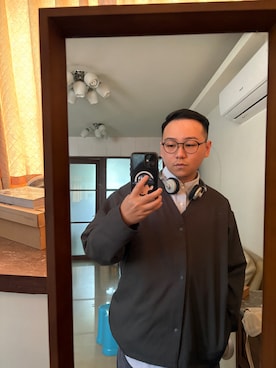 「アイテム（ノーカラージャケット）」を使った、timmuさん（メンズ・167cm）の春コーディネート