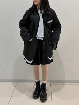 「idem（イデム）のアイテム（トップス）」を使った、amiさん（レディース・154cm）の春コーディネート