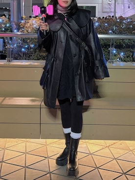 amiさん（レディース・154cm）の冬コーディネート