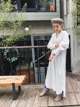 「505」｜あ いさん（レディース・154cm）の秋コーディネート