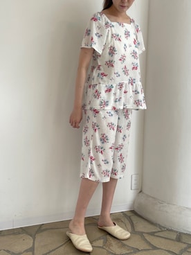 「KID BLUE（キッドブルー）のアイテム」を使った、キッドブルーさん（レディース・164cm）の夏コーディネート