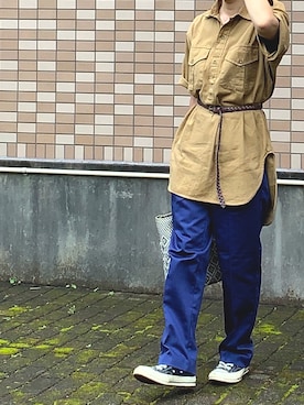 enonoさん（レディース・157cm）の夏コーディネート