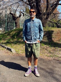 Levi's Made&Crafted LMC TYPE II デニムジャケット Levi's® Made & Crafted® Oversized Type Ii Trucker Jacket