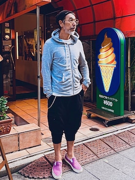 「アイテム（財布）」を使った、YosaKuginoさん（メンズ・176cm）の秋コーディネート