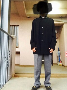 「NANO universe（ナノユニバース）のアイテム（その他シューズ）」を使った、kumaさん（メンズ・174cm）の春コーディネート