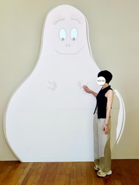 「アイテム（ポーチ）」を使った、srinさん（レディース・164cm）の秋コーディネート