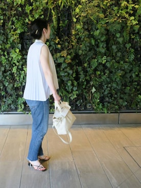 「MU（エムユー）のアイテム」を使った、srinさん（レディース・163cm）の夏コーディネート