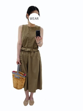 srinさん（レディース・163cm）の秋コーディネート