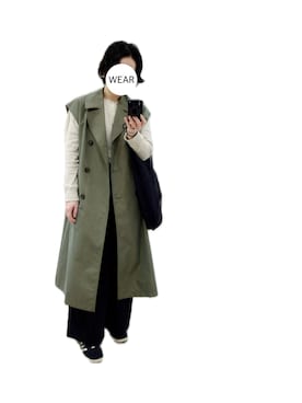 「CHANEL（シャネル）のアイテム」を使った、srinさん（レディース・164cm）の冬コーディネート