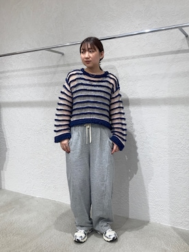 「アイテム（ヘアアクセサリー）」を使った、はやたさん（レディース・158cm）の夏コーディネート