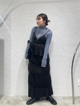 「アイテム（アクセサリー）」を使った、はやたさん（レディース・158cm）の冬コーディネート