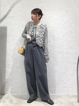 「アイテム（その他シューズ）」を使った、はやたさん（レディース・158cm）の秋コーディネート