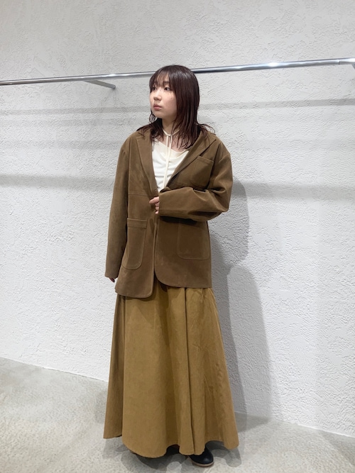 KBF パッチポケットテーラードジャケット キャメル ケービーエフ KBF パッチポケットテーラードジャケット