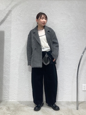 「アイテム（アクセサリー）」を使った、はやたさん（レディース・158cm）の秋コーディネート