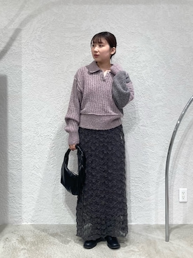 「ピンクニット」｜はやたさん（レディース・158cm）の秋コーディネート