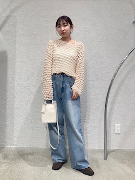 「KBF（ケイビーエフ）のアイテム」を使った、はやたさん（レディース・158cm）の春コーディネート