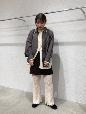 「KBF（ケイビーエフ）のアイテム」を使った、はやたさん（レディース・158cm）の夏コーディネート