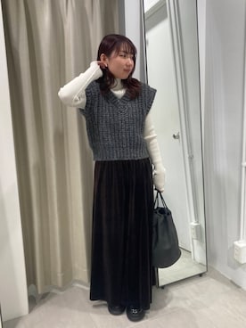 はやたさん（レディース・158cm）の冬コーディネート