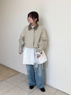 「アイテム（財布）」を使った、はやたさん（レディース・158cm）の冬コーディネート