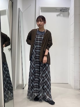 「KBF（ケイビーエフ）のアイテム（ジャケット/アウター）」を使った、はやたさん（レディース・158cm）の春コーディネート