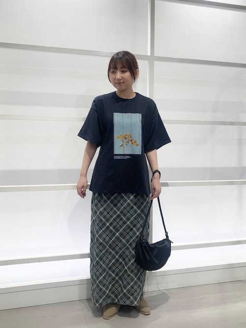 セール】ピンタックフォトプリントTEE（Tシャツ/カットソー）｜KBF