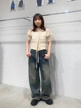 「アイテム（ブラジャー）」を使った、はやたさん（レディース・158cm）の夏コーディネート