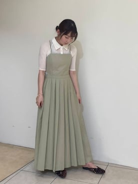 「SMELLY（スメリー）のアイテム」を使った、はやたさん（レディース・158cm）の夏コーディネート