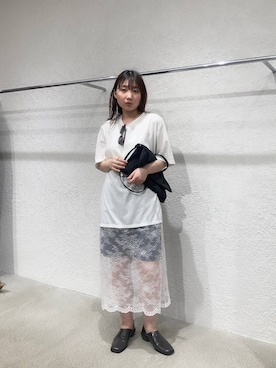 「アイテム（その他シューズ）」を使った、はやたさん（レディース・158cm）の夏コーディネート