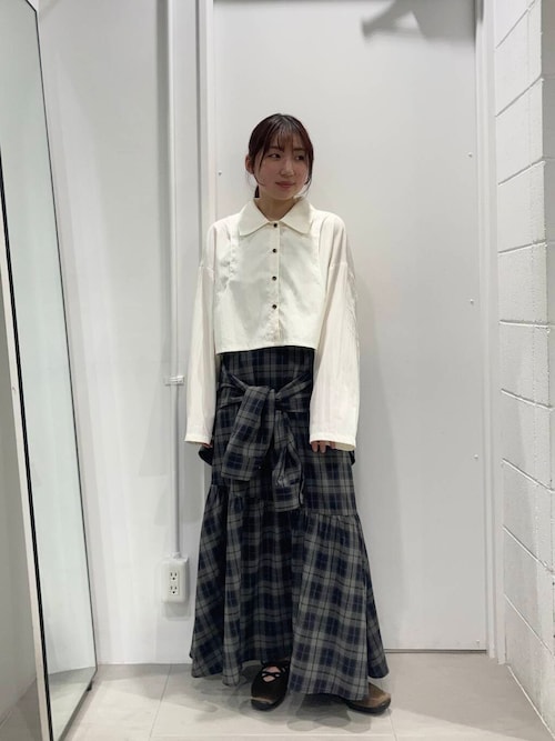 セール】スリーブノットチェックスカート（スカート）｜KBF