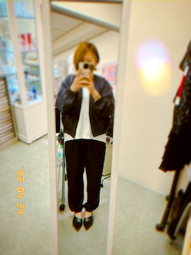 「アイテム（その他トップス）」を使った、yucco☆さん（レディース・160cm・20代）の春コーディネート