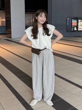 𝘵 𝘰 𝘺 𝘰 .さん(レディース・160cm)の夏コーディネート