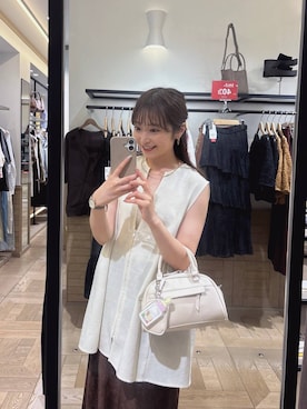 「アイテム（その他アウター）」を使った、𝘵 𝘰 𝘺 𝘰 .さん（レディース・160cm）の夏コーディネート