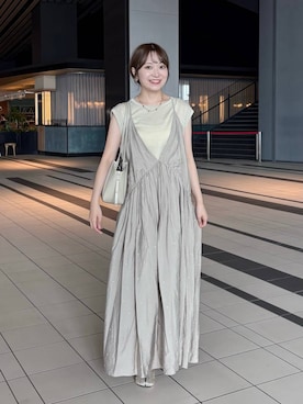 𝘵 𝘰 𝘺 𝘰 .さん(レディース・160cm)の夏コーディネート