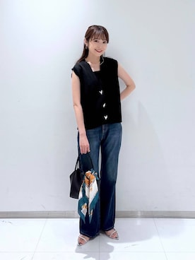 「アイテム（財布/小物）」を使った、𝘵 𝘰 𝘺 𝘰 .さん（レディース・160cm・30代）の夏コーディネート