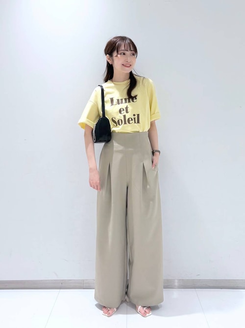 ハイウエストタックパンツ　327042