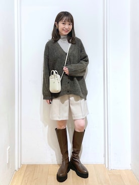 𝘵 𝘰 𝘺 𝘰 .さん（レディース・160cm）の冬コーディネート