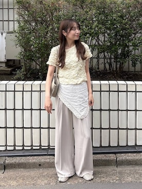 𝘵 𝘰 𝘺 𝘰 .さん(レディース・160cm)の夏コーディネート