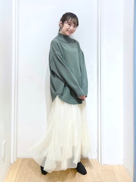 𝘵 𝘰 𝘺 𝘰 .さん（レディース・160cm）の冬コーディネート